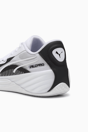 All-Pro NITRO Team Basketball Shoes, PUMA White-PUMA Black, extralarge-GBR