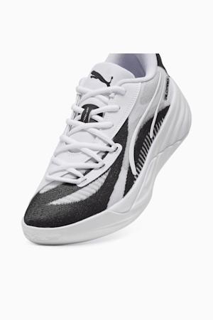 All-Pro NITRO™ SHOWTIME Team Men's Basketball Shoes, PUMA White-PUMA Black, extralarge