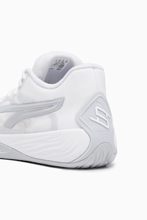 Souliers de basketball Stewie 2 Team Femmes, PUMA White-Platinum Gray, extralarge