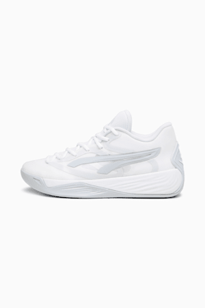 Souliers de basketball Stewie 2 Team Femmes, PUMA White-Platinum Gray, extralarge