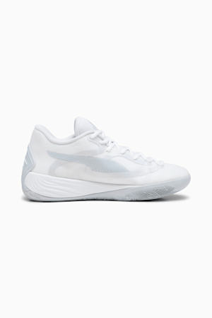 STEWIE x TEAM Stewie 2 Women's Basketball Shoes, PUMA White-Platinum Gray, extralarge