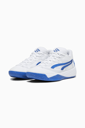 Souliers de basketball Stewie 2 Team Femmes, PUMA White-Clyde Royal, extralarge