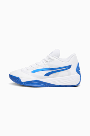 Souliers de basketball Stewie 2 Team Femmes, PUMA White-Clyde Royal, extralarge