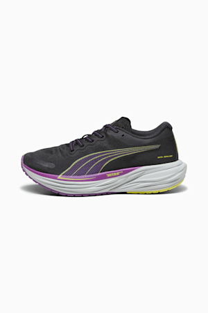 Deviate NITRO 2 WTRepel Women's Running Shoes, PUMA Black-Purple Pop-Yellow Burst, extralarge-GBR