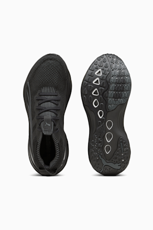 Souliers de course à pied tricotés ForeverRun NITRO Homme, PUMA Black-Shadow Gray, extralarge