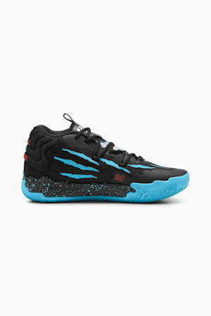 PUMA x LAMELO BALL MB.03 Blue Hive Men's Basketball Shoes, PUMA Black-Bright Aqua, extralarge