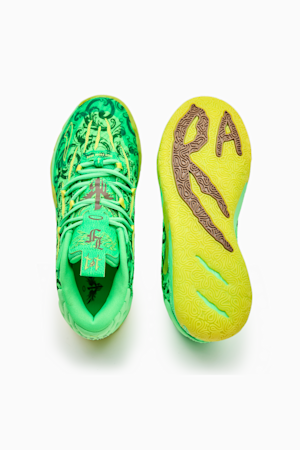 PUMA x LAFRANCÉ MB.03 Basketball Shoes, Fluro Green Pes-PUMA Green-Fluro Yellow Pes, extralarge-GBR