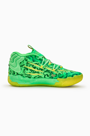 PUMA x LAFRANCÉ MB.03 Basketball Shoes, Fluro Green Pes-PUMA Green-Fluro Yellow Pes, extralarge-GBR
