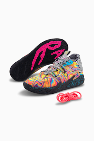 MB.03 Dexter's Laboratory Basketball Shoes, Poison Pink-Fluro Orange Pes, extralarge-GBR