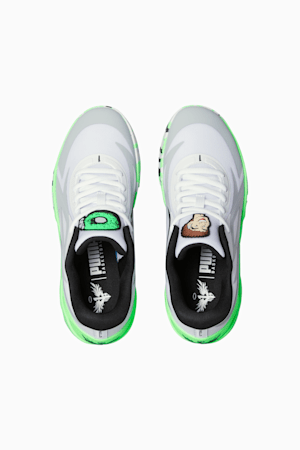 PUMA x LAMELO BALL MB.02 Lo LaMel-O Men's Basketball Shoes, Elektro Green-PUMA White, extralarge