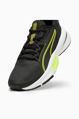 Puma black gym shoes clearance