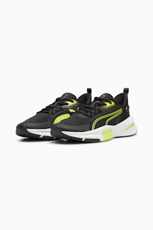 PWRFrame TR 3 Women's Training Shoes, PUMA Black-Lime Pow-PUMA White, extralarge-GBR