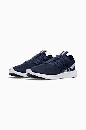 Star Vital Outline Men's Running Shoes, PUMA Navy-PUMA White, extralarge