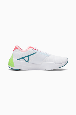 Cell Phase Femme Women's Running Shoes, PUMA White-Bold Blue-Electric Blush, extralarge