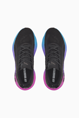 ForeverRun NITRO SUNSET Running Shoes, PUMA Black-Luminous Blue-Electric Orchid, extralarge-GBR