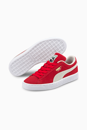 Chaussures Suede Classic XXI Jeune, High Risk Red-Puma White, extralarge