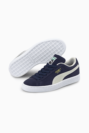 Suede Classic XXI Sneakers Big Kids, Peacoat-Puma White, extralarge