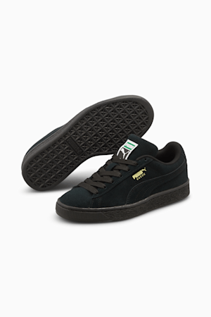 Suede Classic XXI Youth Trainers, Puma Black-Puma Black, extralarge-GBR