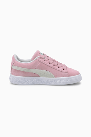 Suede Classic XXI Kids' Trainers, Pink Lady-Puma White, extralarge-GBR