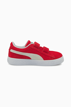 Suede Classic XXI Kids' Trainers, High Risk Red-Puma White, extralarge-GBR