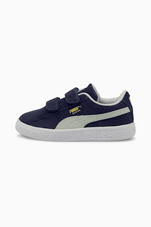 Suede Classic XXI Kids' Trainers, Peacoat-Puma White, extralarge-GBR