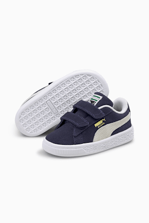 Suede Classic XXI Babies' Trainers, Peacoat-Puma White, extralarge-GBR