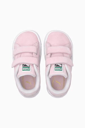Suede Classic XXI AC Toddler Shoes, Pink Lady-Puma White, extralarge