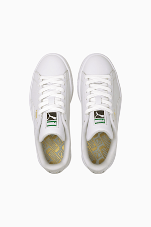 Chaussures Basket Classic XXI Jeune, Puma White-Puma White, extralarge