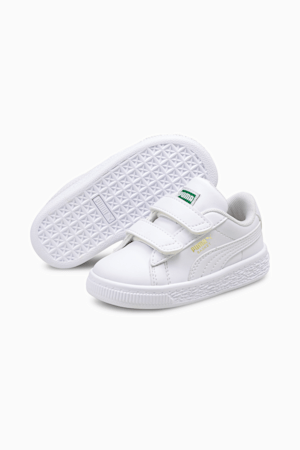 Basket Classic XXI Toddler Shoes, Puma White-Puma White, extralarge