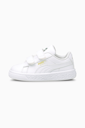 Basket Classic XXI Toddler Shoes, Puma White-Puma White, extralarge