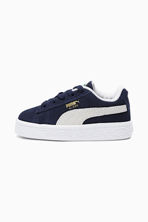 Suede Classic XXI Toddler Shoes, Peacoat-Puma White, extralarge