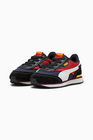 Future Rider Splash AC Babies' Trainers, PUMA Navy-For All Time Red, extralarge-GBR