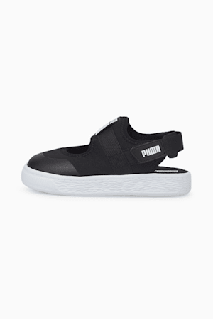 Light-Flex Summer Babies' Trainers, Puma Black-Puma White, extralarge-GBR