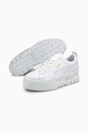 Mayze Classic Women's Trainers, Puma White, extralarge-GBR