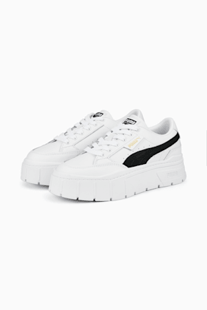 white puma tennis shoes womens