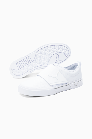 El Rey II SlipOn Perf L, Puma White-Gray Violet, extralarge