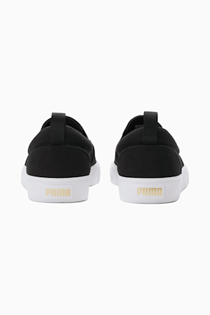 Bari Slip-On Comfort Women's Shoes, Puma Black-Puma Team Gold, extralarge