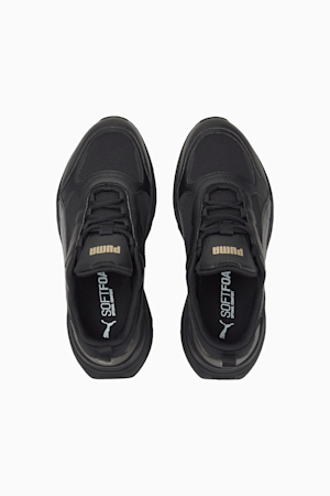Black puma trainers sales