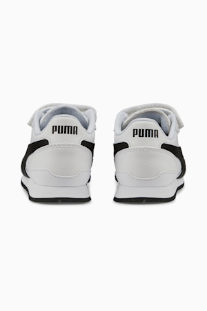 ST Runner v3 Leather Little Kids' Sneakers, Puma White-Puma Black, extralarge