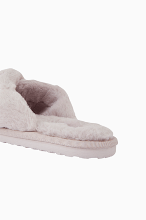 Fluff X Strap Women's Slide, Marble-PUMA White, extralarge-GBR