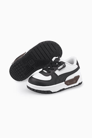 Cali Dream Leather Toddlers' Shoes, Puma White-Puma Black, extralarge