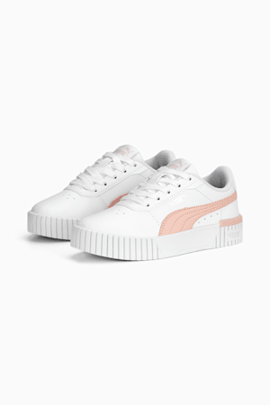 Carina 2.0 Sneakers Kids, PUMA White-Rose Dust-PUMA Silver, extralarge-GBR