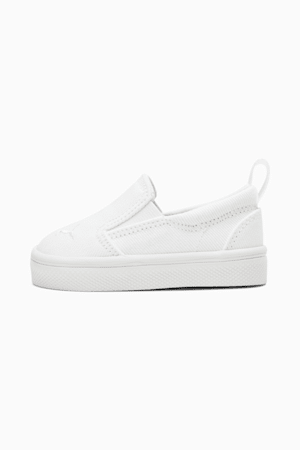 Bari Slip-on Comfort Toddlers' Shoes, Puma White, extralarge