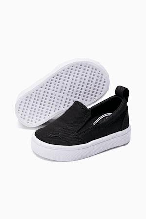 Bari Slip-on Comfort Toddlers' Shoes, Puma Black-Puma Black, extralarge