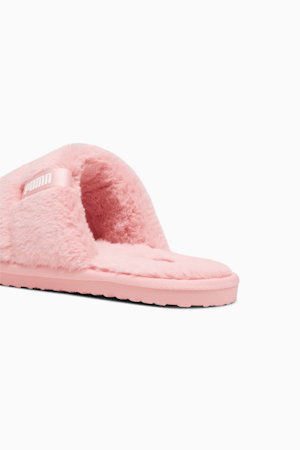 Fluff Solo Slippers Women, Peach Smoothie-PUMA White, extralarge-GBR