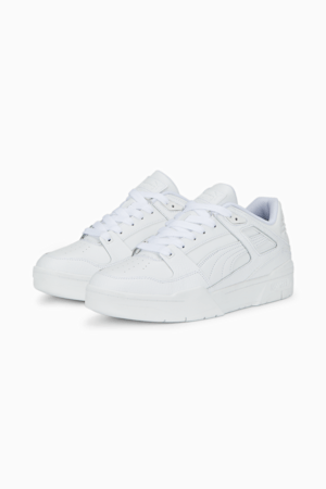 Slipstream Leather Sneakers, Puma White-Puma White, extralarge-GBR