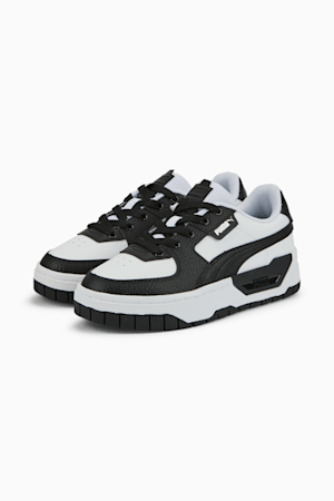 Cali Dream Leather Sneakers Big Kids, Puma White-Puma Black, extralarge