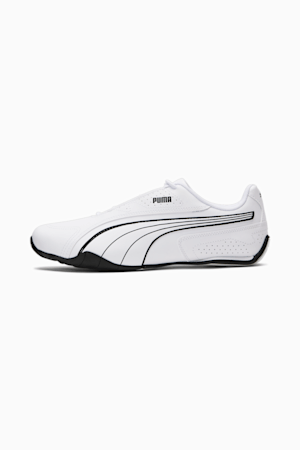 Redon Bungee Shoes, Puma White-Puma White-Puma Black, extralarge