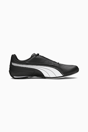 Redon Bungee Shoes, Puma Black-Puma White-High Risk Red, extralarge