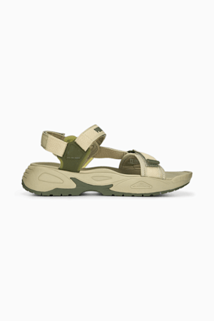 PUMA Traek Lite Sandals, Birch Tree-Green Moss, extralarge-GBR